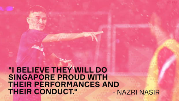 SEA Games Group B: Singapore Vs Laos